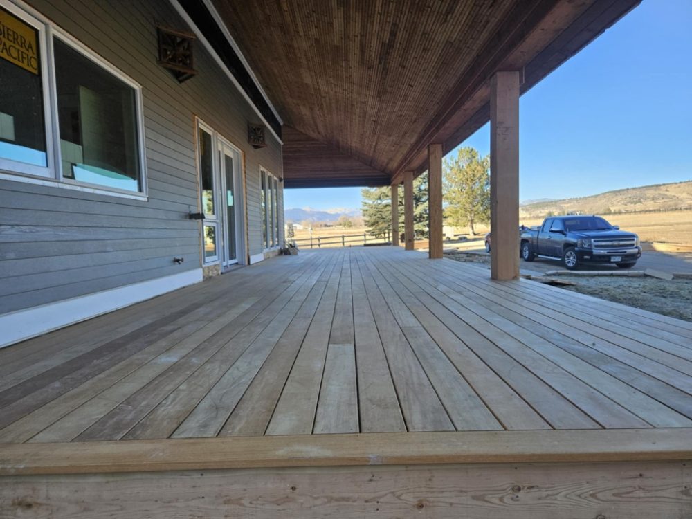 Big Elk Construction Finished this Deck in Longmont Colorado