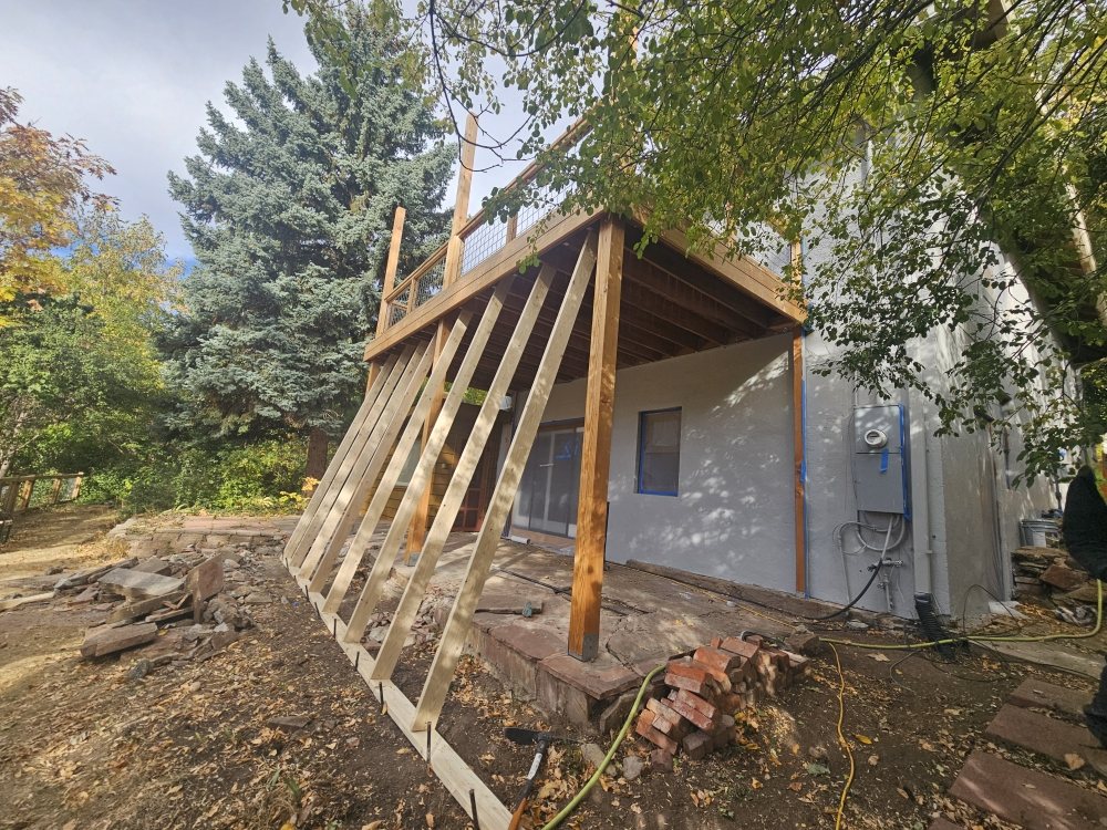 Big Elk Construction Fixed this Deck in Longmont Colorado