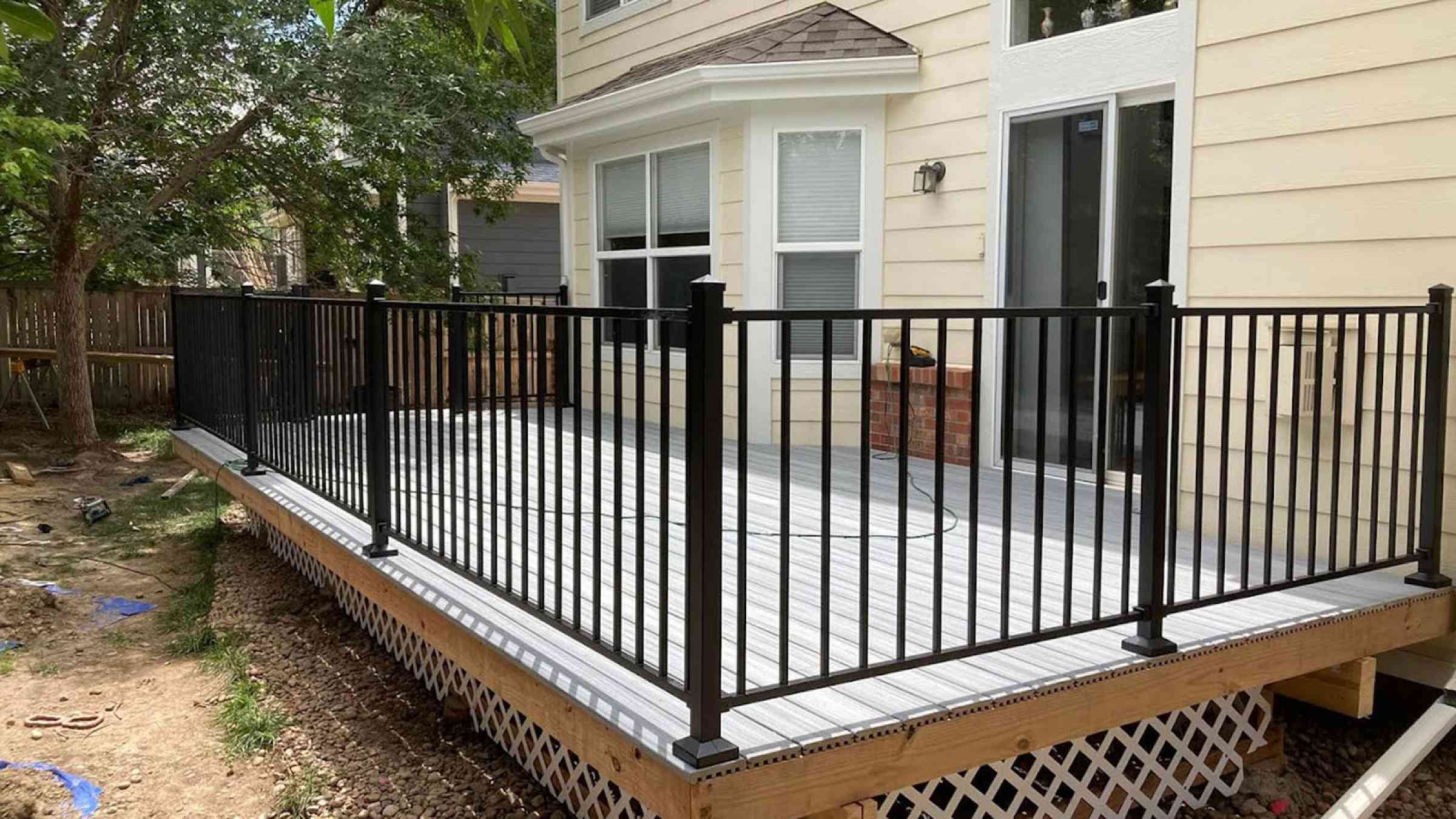 Deck built by Big Elk Construction in Longmont, CO
